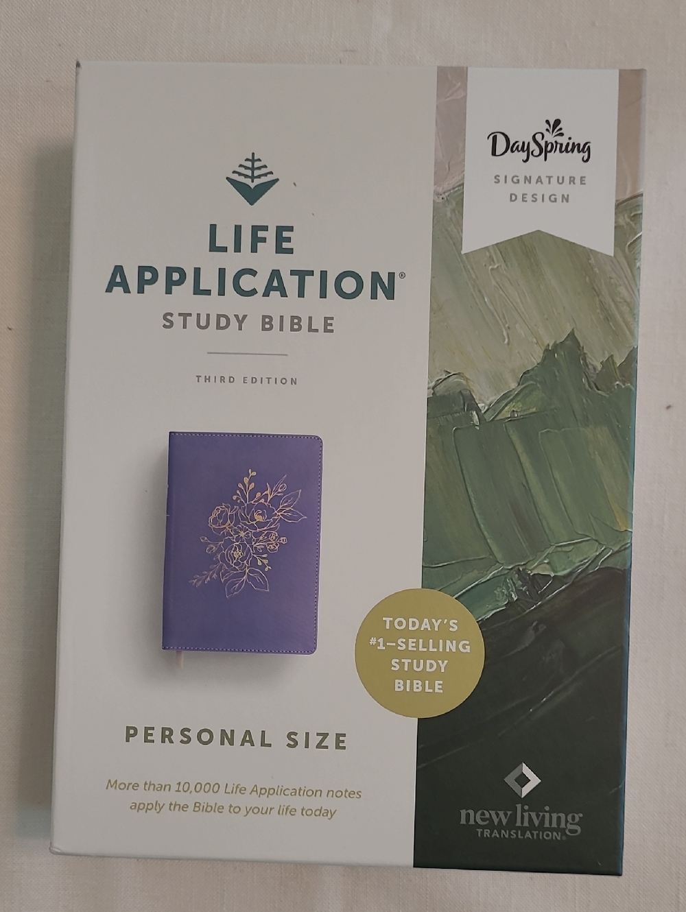 DaySpring Life Application Study Bible - Purple